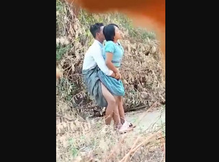 Young Lover Fucking Outdoor