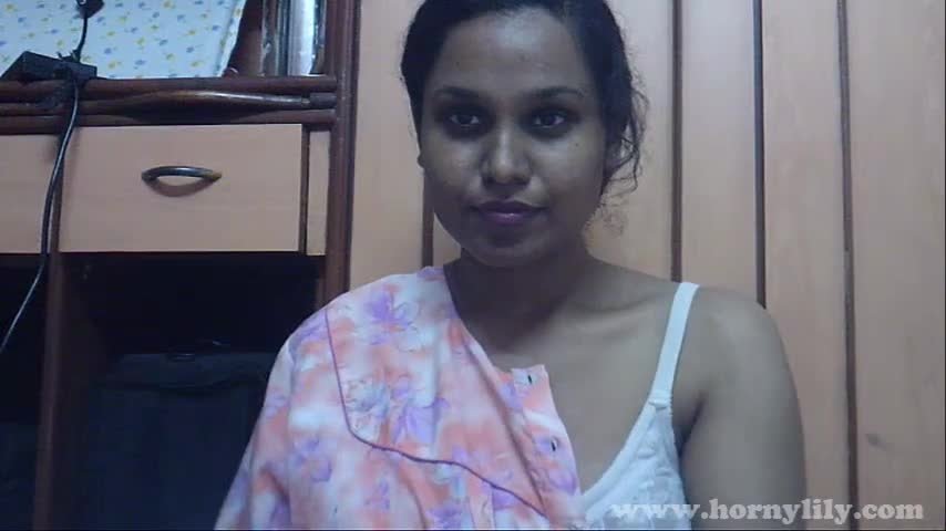 lily licking her armpits