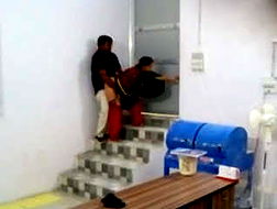 Uncle fucking worker in his office