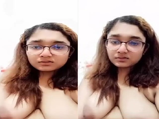 First time nude selfie of big boobs viral GF