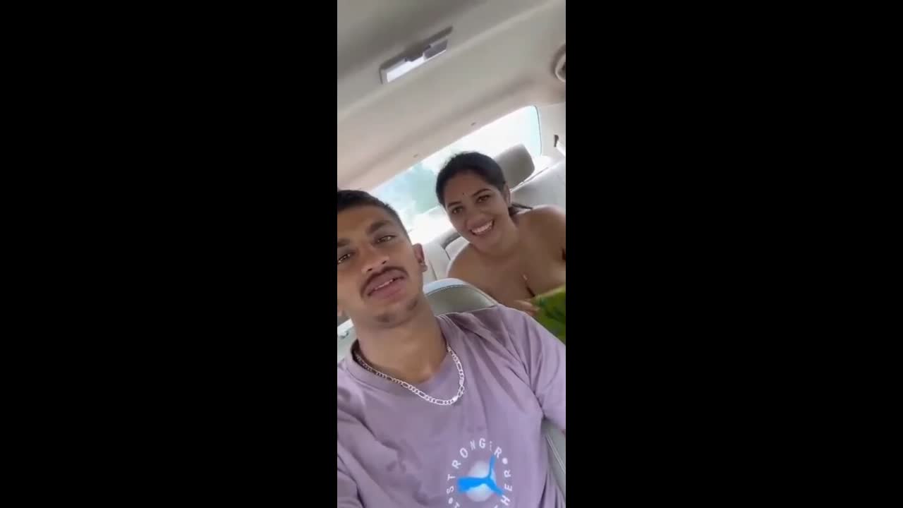 Beautiful Horny Indian Girl Fucking Inside Car