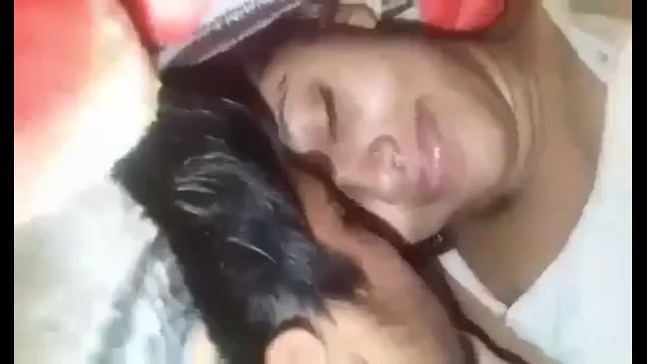 Desi married romantic couple having fun