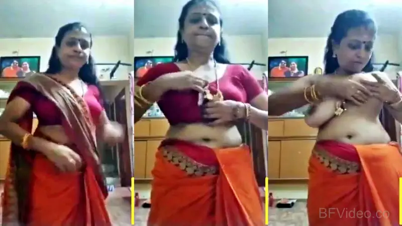 Tamil Iyer Maami Showing Milky Boobs Viral Clip