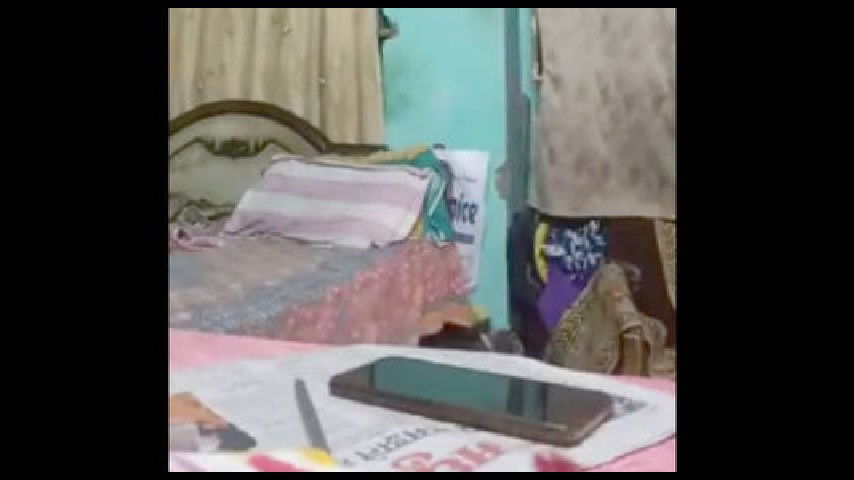 Desi village wife fucking with old father in lw