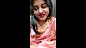 Newly Married Girl ANUPAMAA JHOSHI Live after long time Boob Show on Fan demand