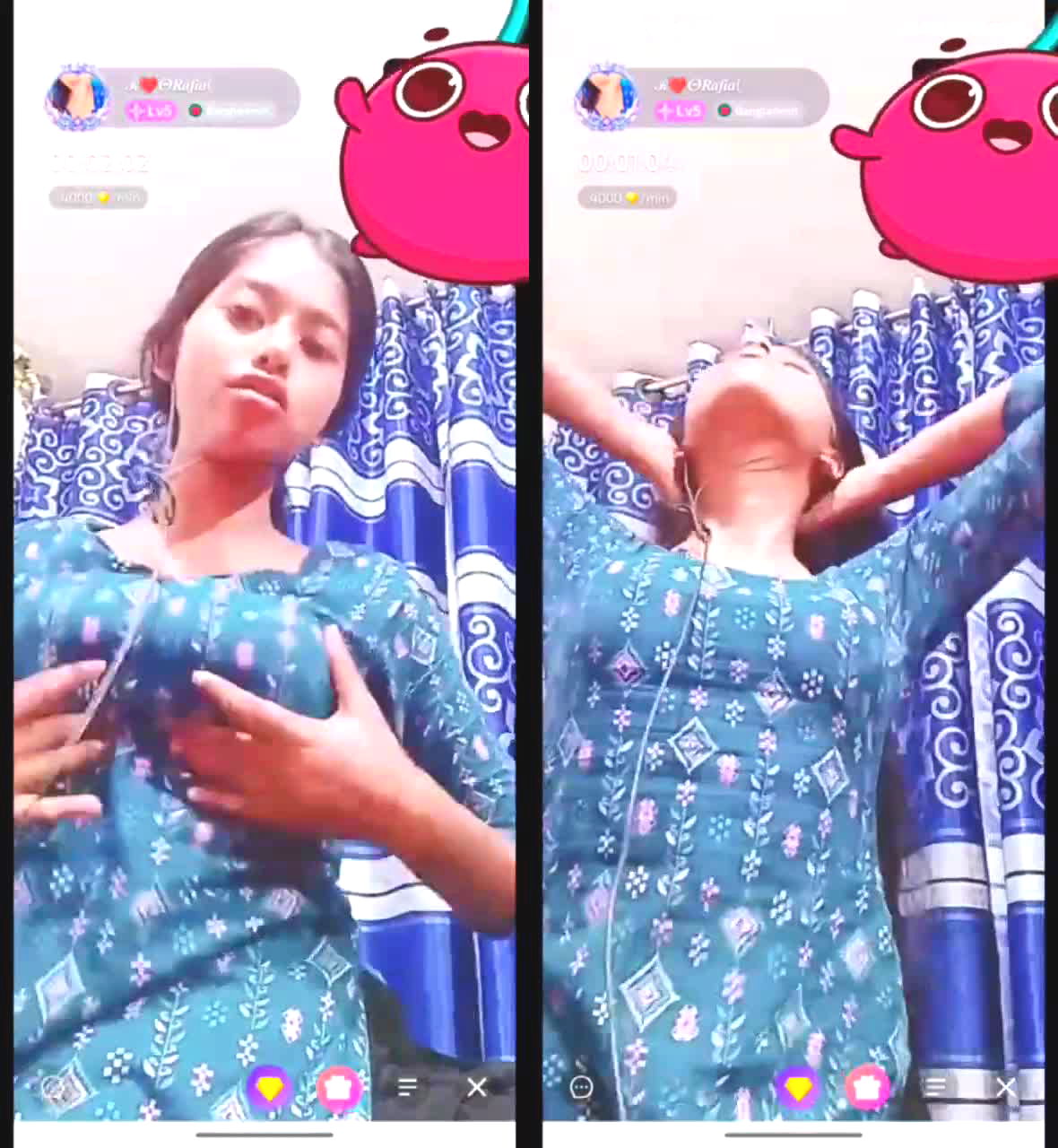 Vid-Chamet teen girl show 09