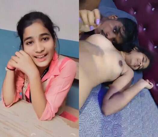 Super cute 18 college girl desi gold sex fuck bf mms HD