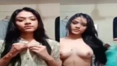 A Stunning Mumbai Girl Viral Nude Show For Her Lover