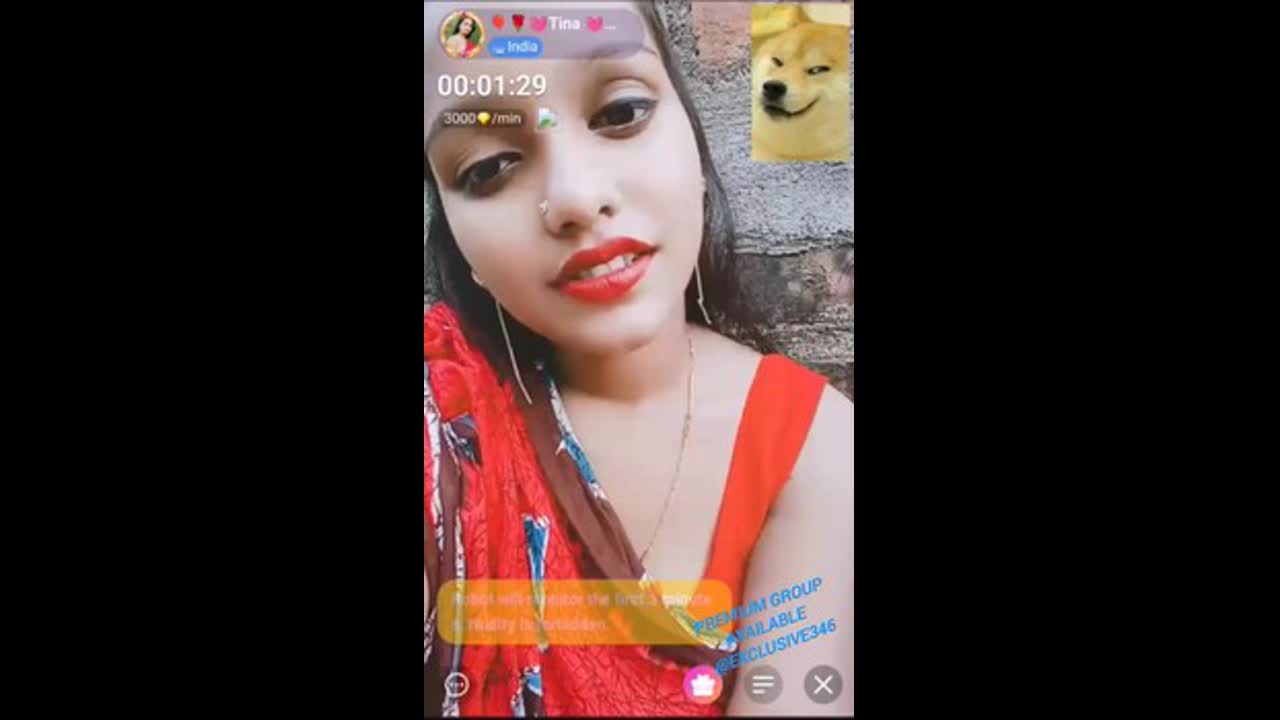 Hotty Tina Shows Fans Her Assets on Live Cam