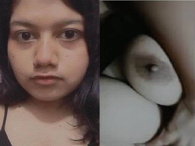 Desi cutie boobs show selfie video making viral MMS