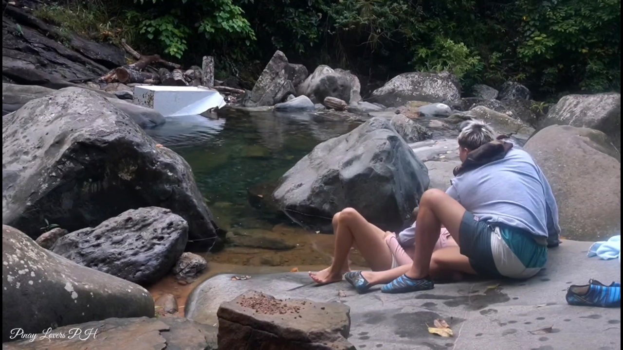 Risky Sex on Falls Random Stranger Hard Fucks My Pussy