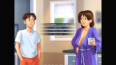 Stepsis Wants Stepbro’s Huge Dick- Summertime Saga