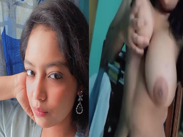 Lankan TikTok lady naked fingering and riding viral videos