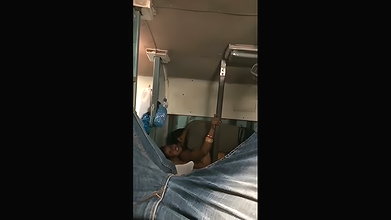 Neighbor Uncle Fucks Bhabhi in Train Indian Sex MMS